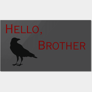 Hello Brother-Red Posters and Art